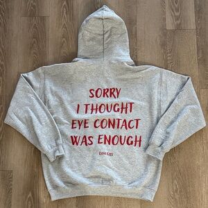 Flirting Funny Mens Hoodie